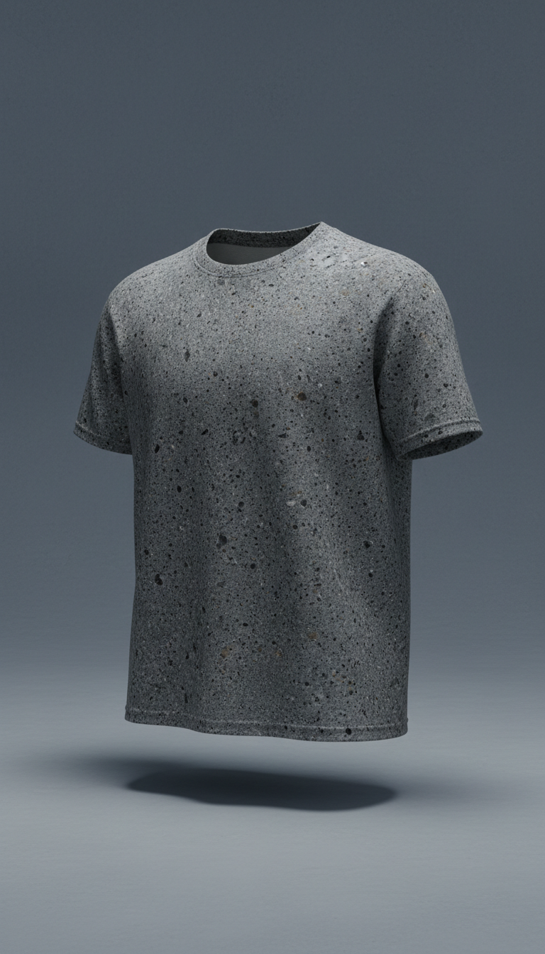 Concrete Monochrome Crewneck Tee