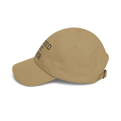 Dad Cap — "Blacked Out Sober" Embroidered Vintage Baseball Hat