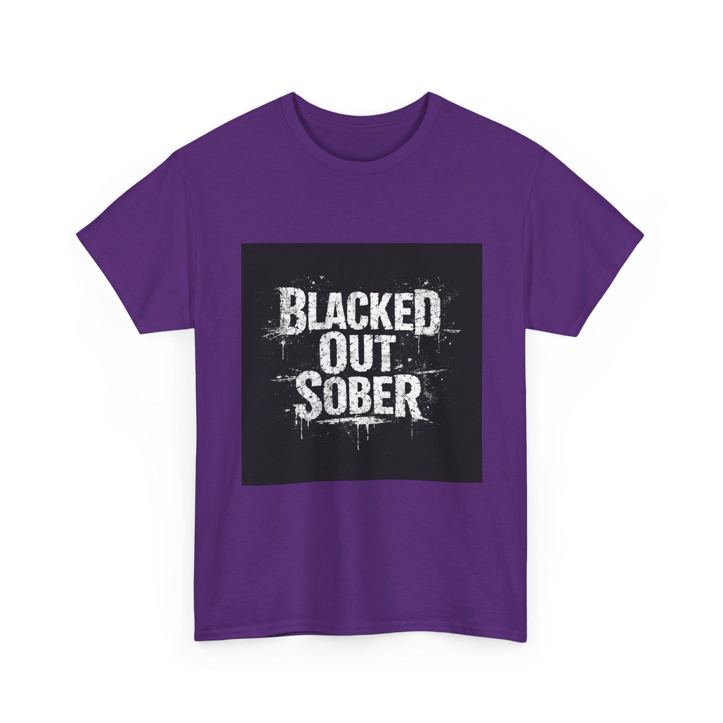 Blacked Out Sober T-Shirt