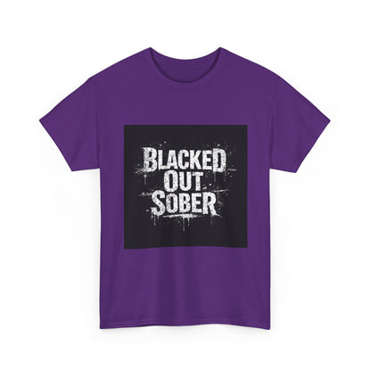 Blacked Out Sober T-Shirt