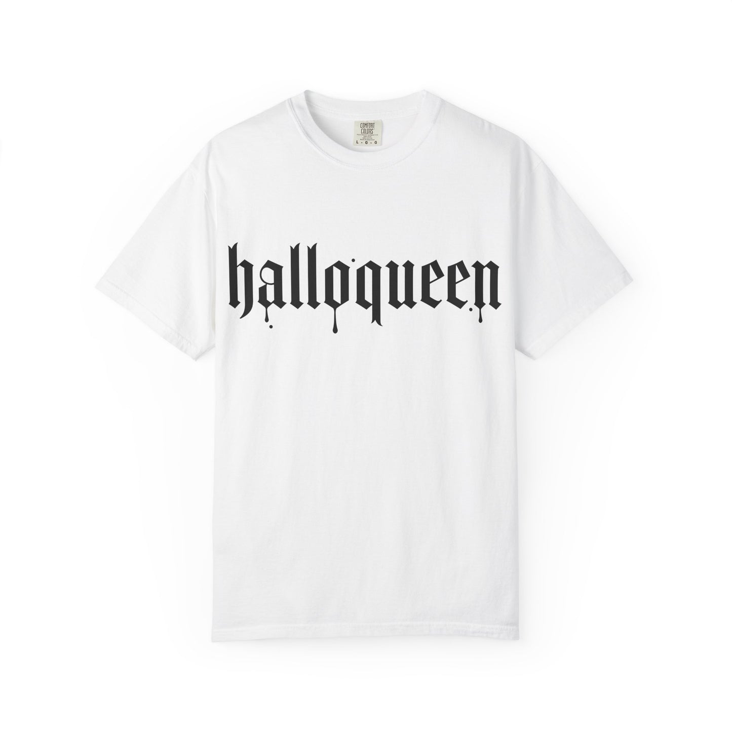 Halloqueen T-Shirt — "Spooky Season" Gothic Halloween Tee