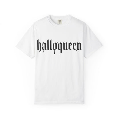 Halloqueen T-Shirt — "Spooky Season" Gothic Halloween Tee