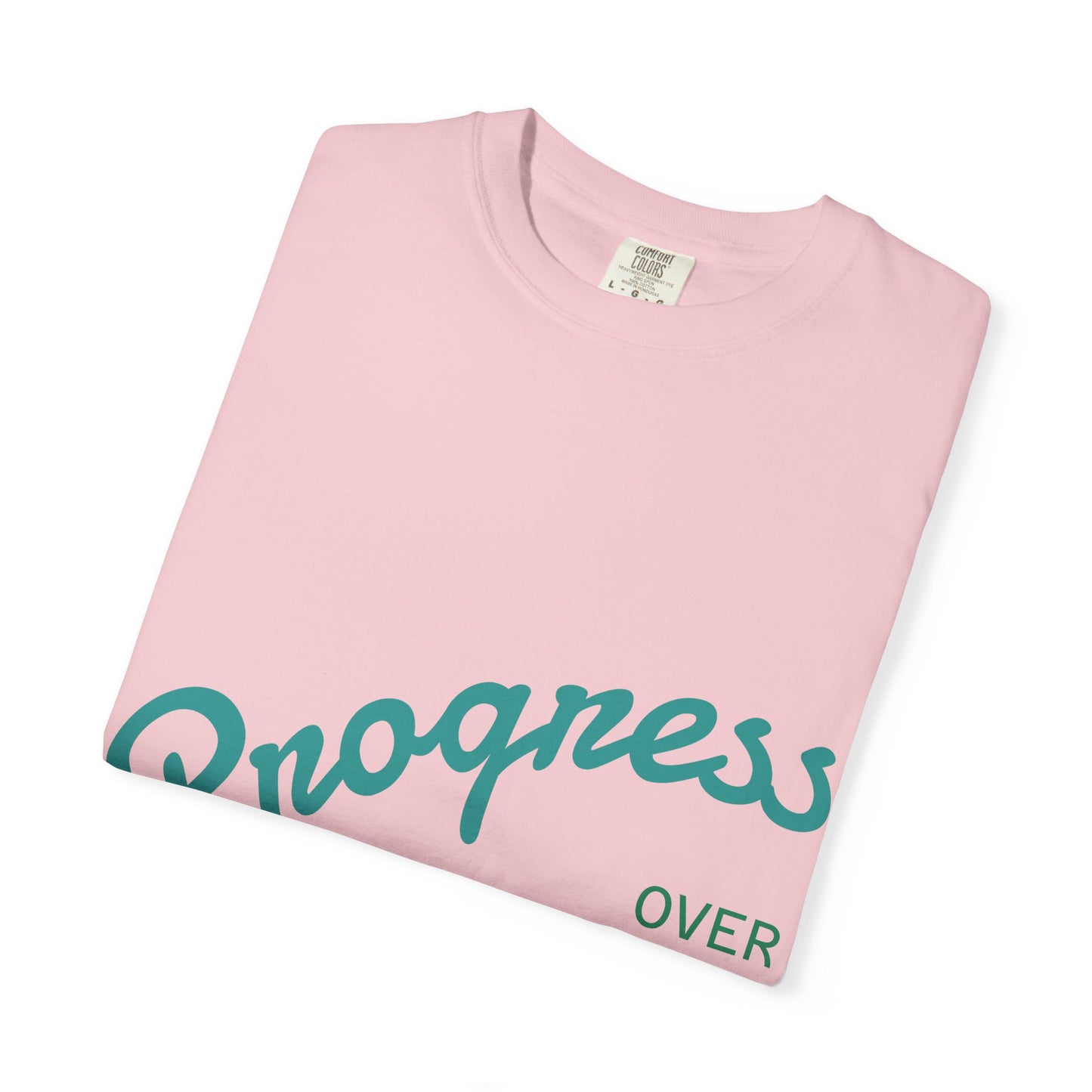 Progress Over Perfection T-Shirt — Motivational Graphic Tee