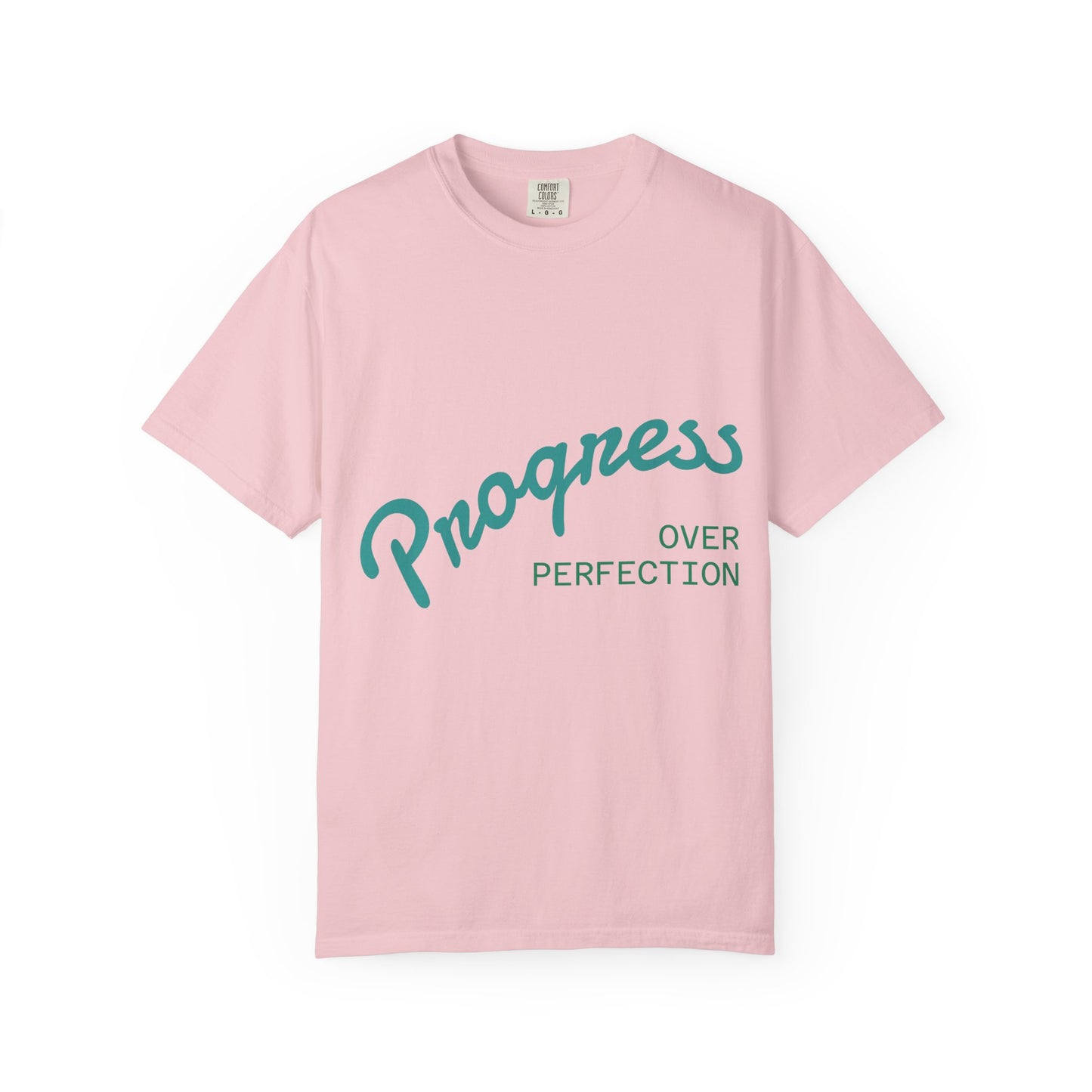 Progress Over Perfection T-Shirt — Motivational Graphic Tee