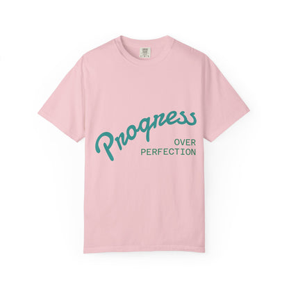 Progress Over Perfection T-Shirt — Motivational Graphic Tee
