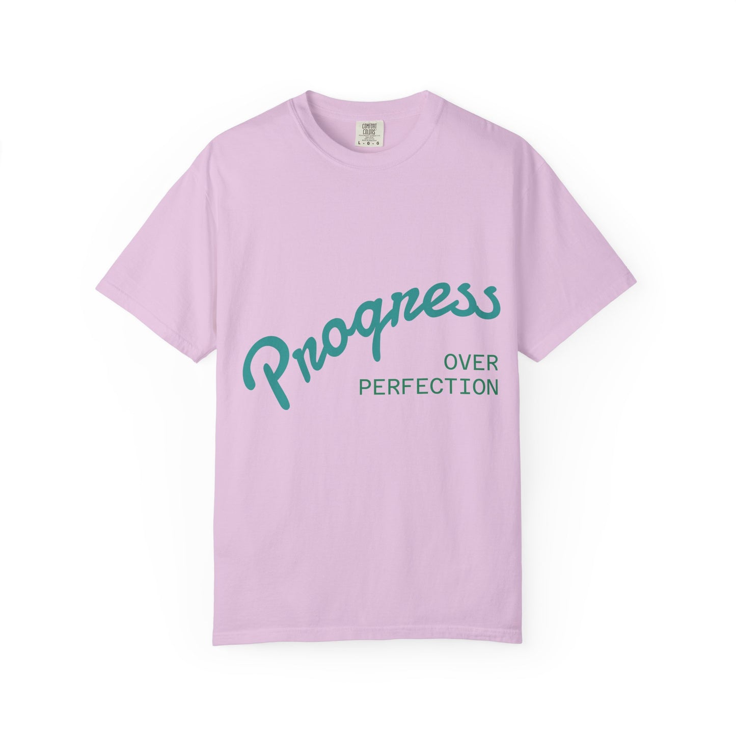 Progress Over Perfection T-Shirt — Motivational Graphic Tee