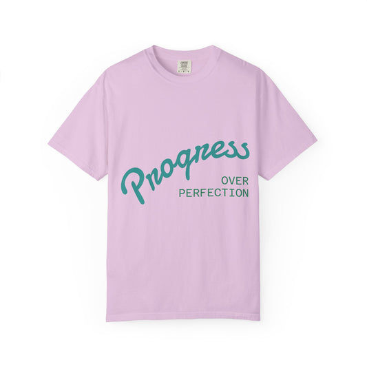 Progress Over Perfection T-Shirt — Motivational Graphic Tee