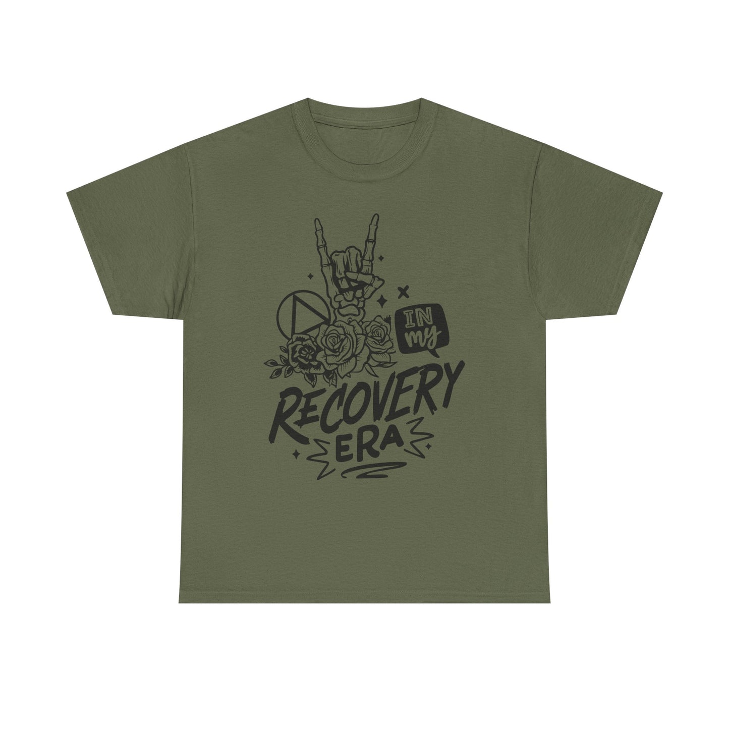 Recovery Era Tee — 'In My Recovery Era' Rockhand Floral T‑Shirt