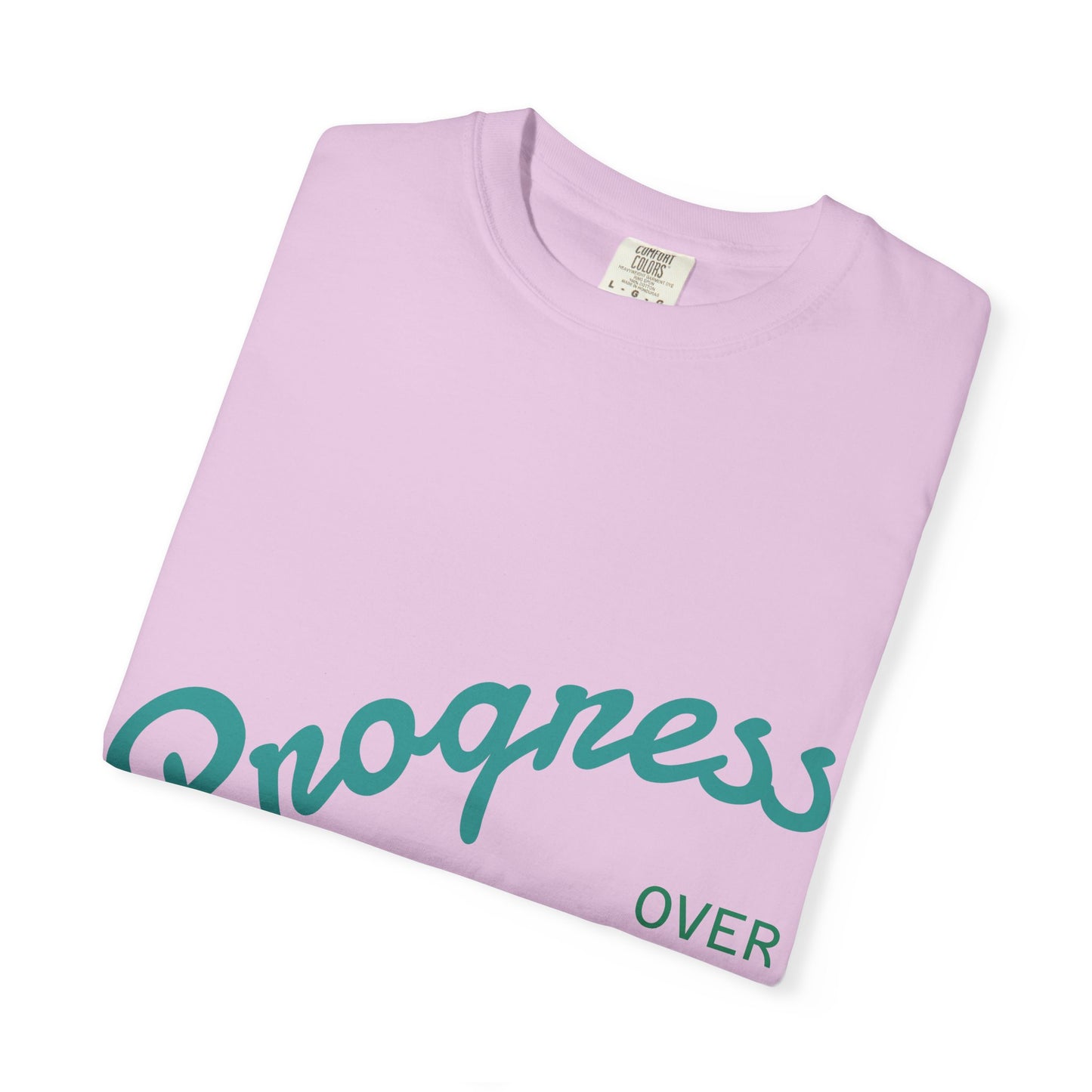 Progress Over Perfection T-Shirt — Motivational Graphic Tee