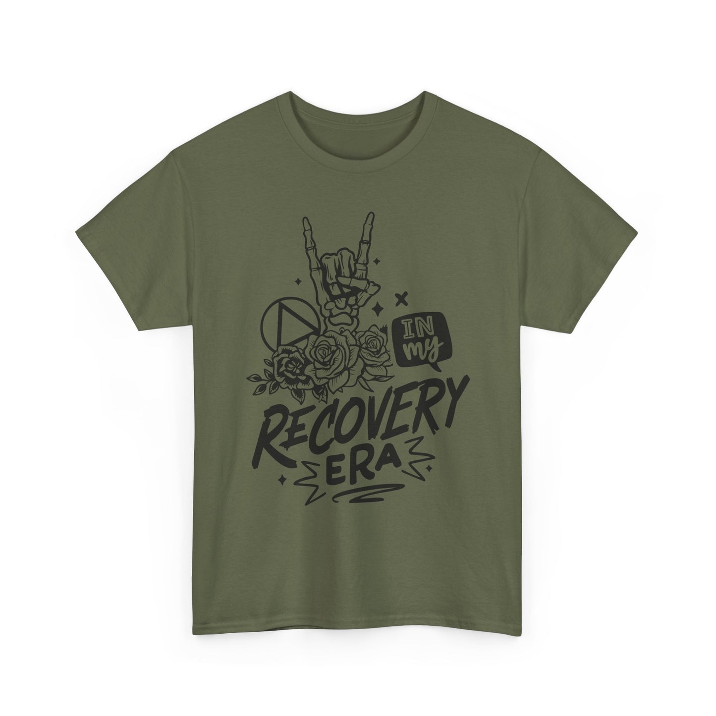 Recovery Era Tee — 'In My Recovery Era' Rockhand Floral T‑Shirt