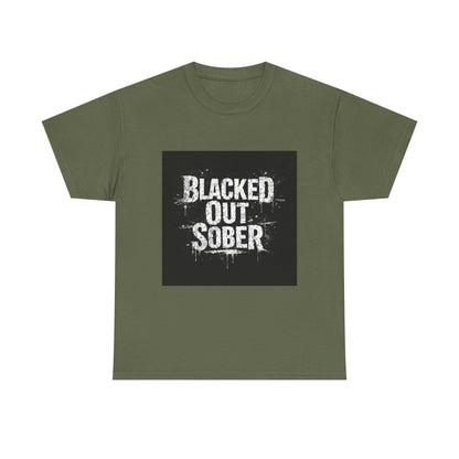 Blacked Out Sober T-Shirt