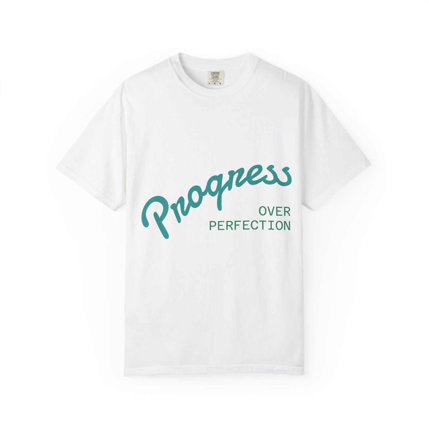 Progress Over Perfection T-Shirt — Motivational Graphic Tee
