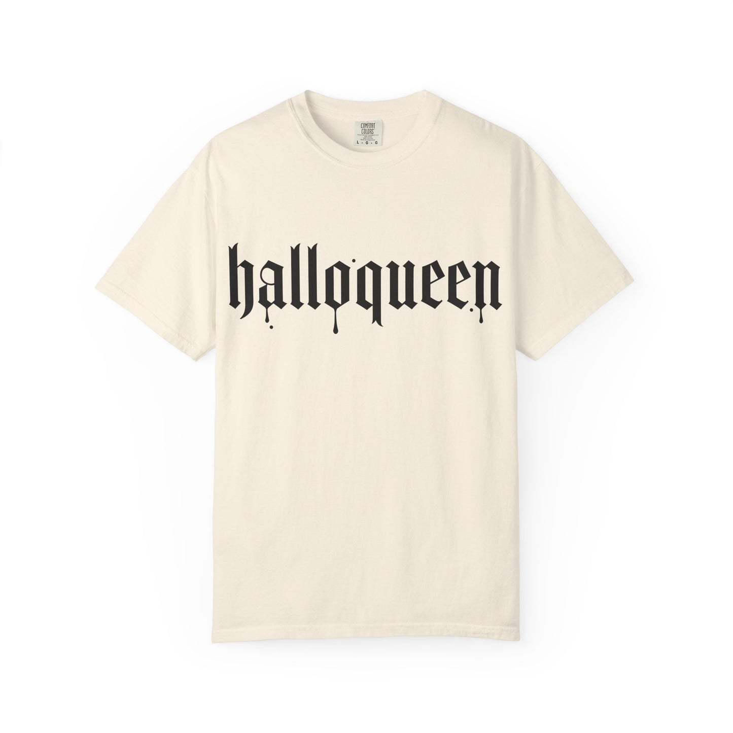 Halloqueen T-Shirt — "Spooky Season" Gothic Halloween Tee