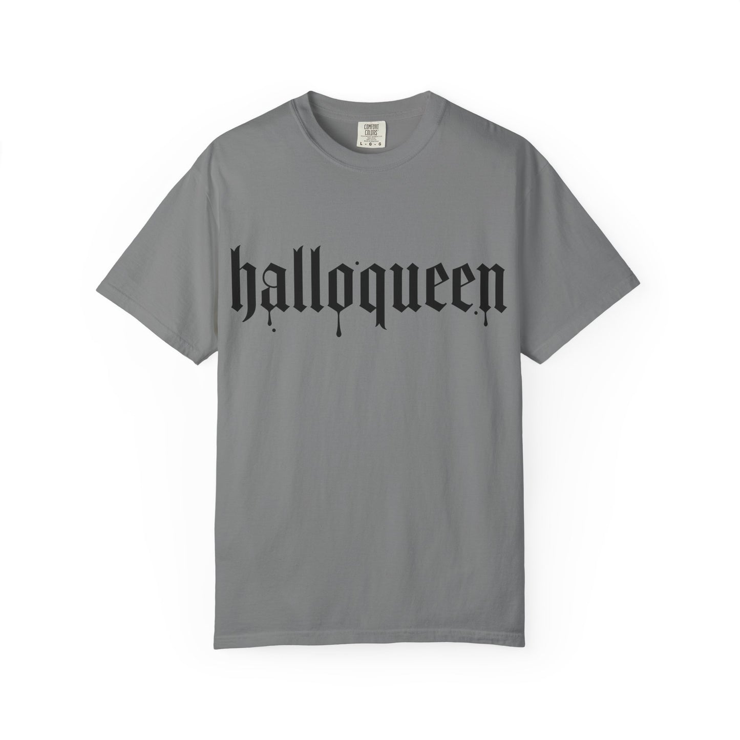 Halloqueen T-Shirt — "Spooky Season" Gothic Halloween Tee