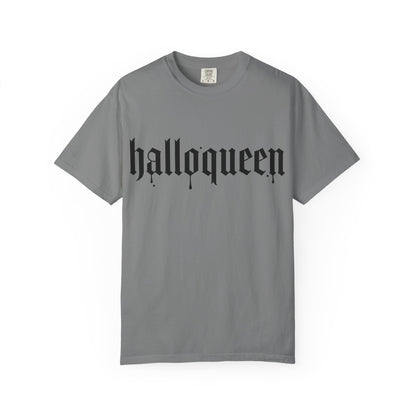 Halloqueen T-Shirt — "Spooky Season" Gothic Halloween Tee