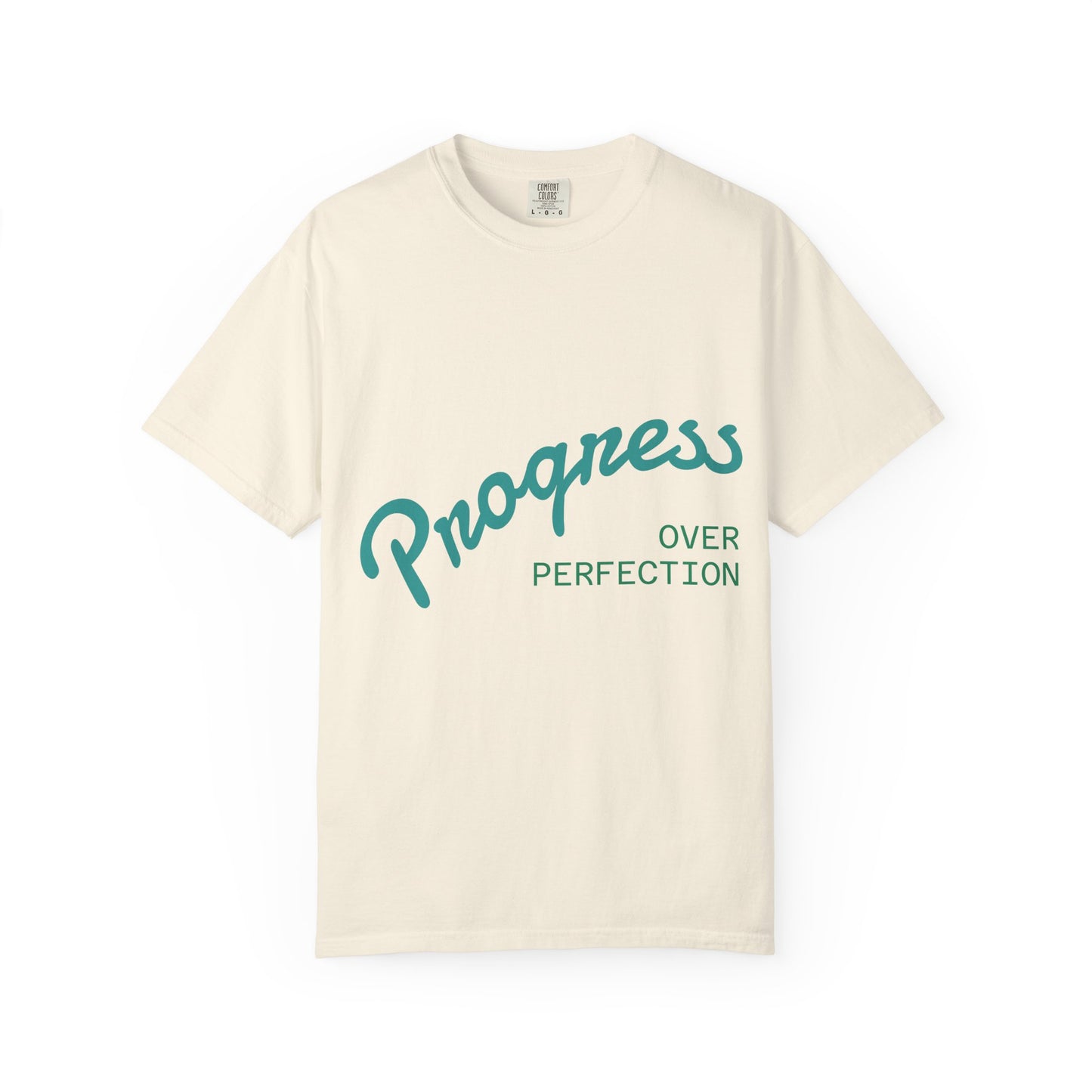 Progress Over Perfection T-Shirt — Motivational Graphic Tee
