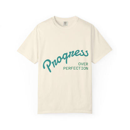 Progress Over Perfection T-Shirt — Motivational Graphic Tee