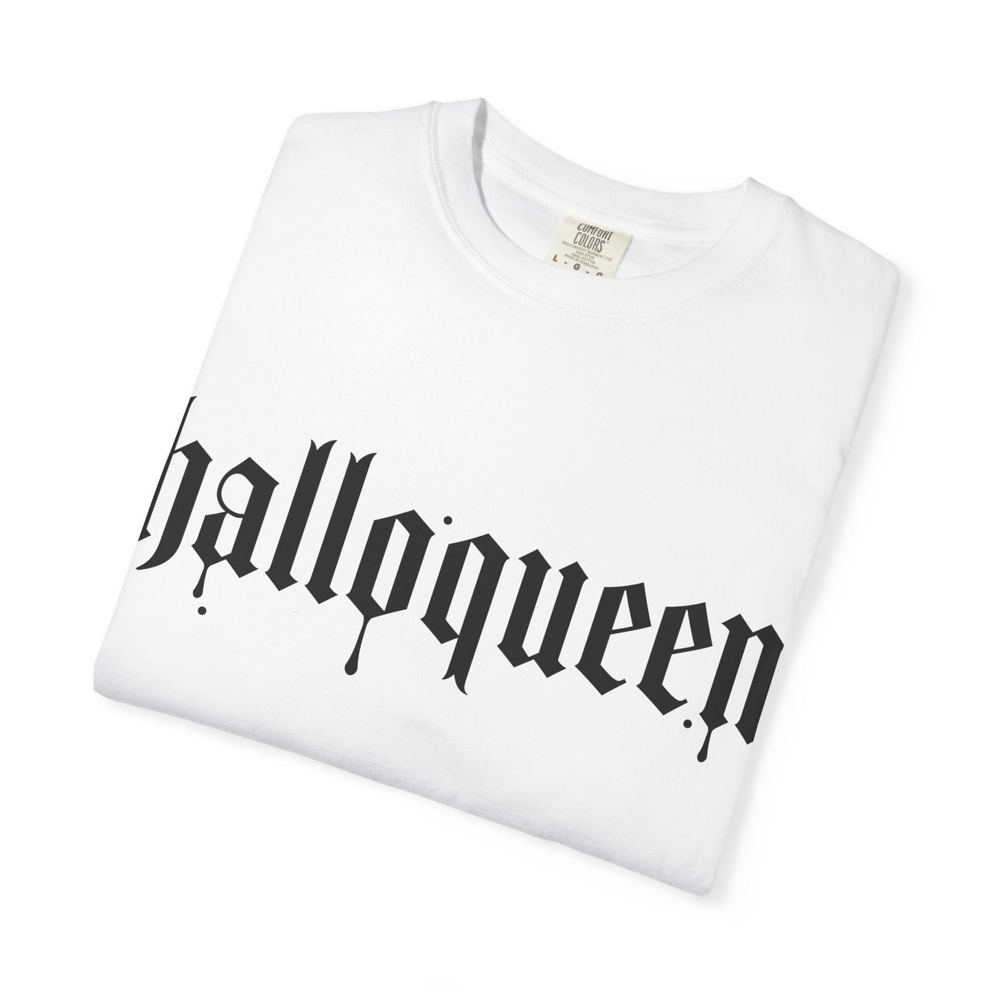 Halloqueen T-Shirt — "Spooky Season" Gothic Halloween Tee