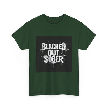 Blacked Out Sober T-Shirt