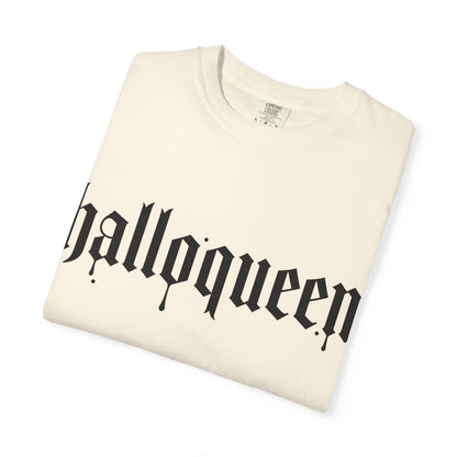 Halloqueen T-Shirt — "Spooky Season" Gothic Halloween Tee