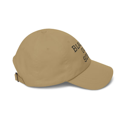 Dad Cap — "Blacked Out Sober" Embroidered Vintage Baseball Hat