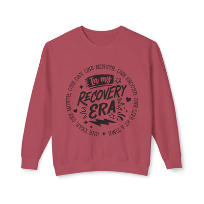 Recovery Era Sweatshirt — 'In My Recovery Era' Inspirational Crewneck