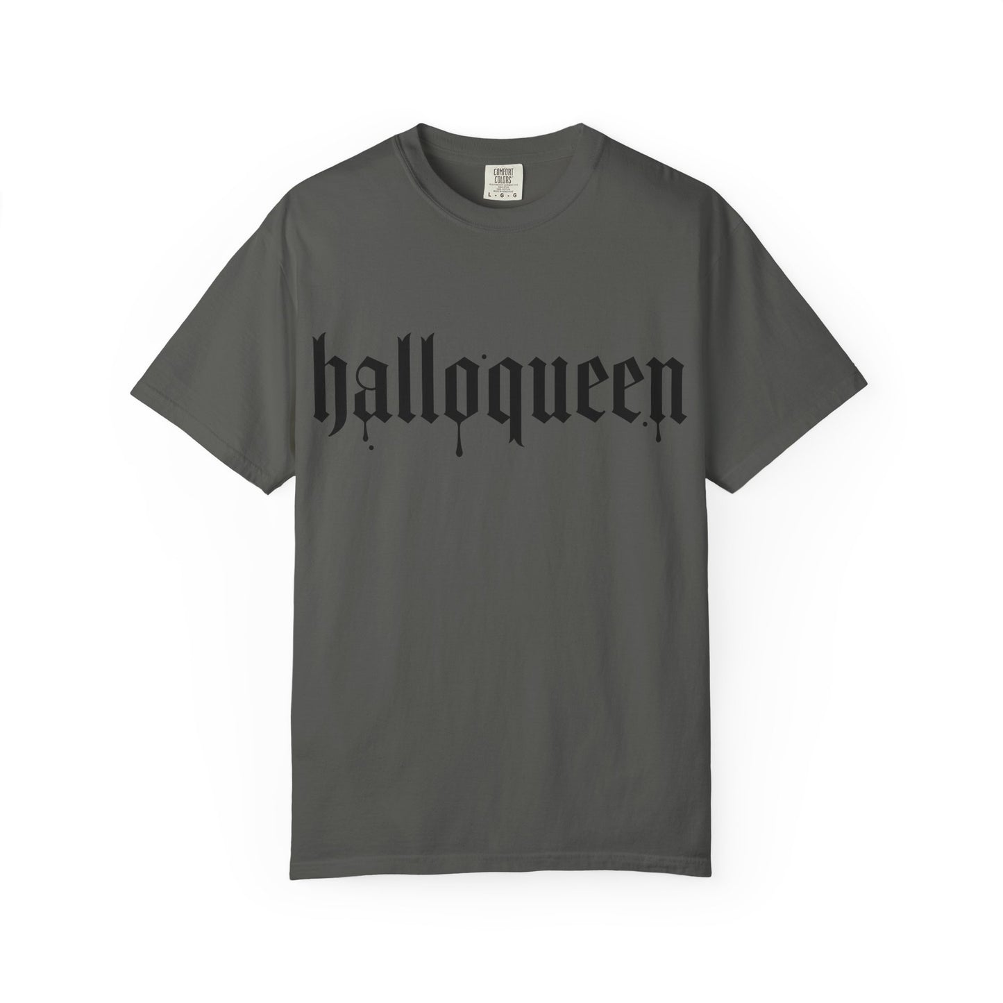 Halloqueen T-Shirt — "Spooky Season" Gothic Halloween Tee