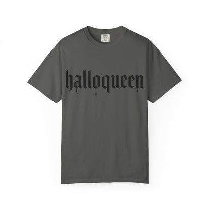 Halloqueen T-Shirt — "Spooky Season" Gothic Halloween Tee