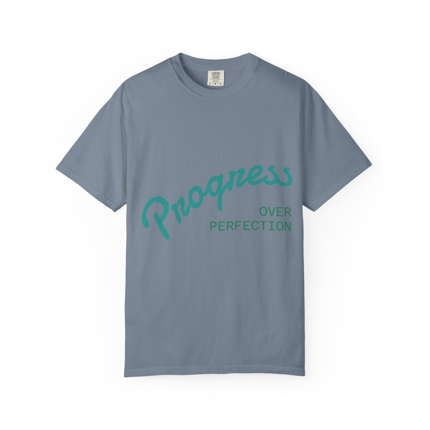 Progress Over Perfection T-Shirt — Motivational Graphic Tee