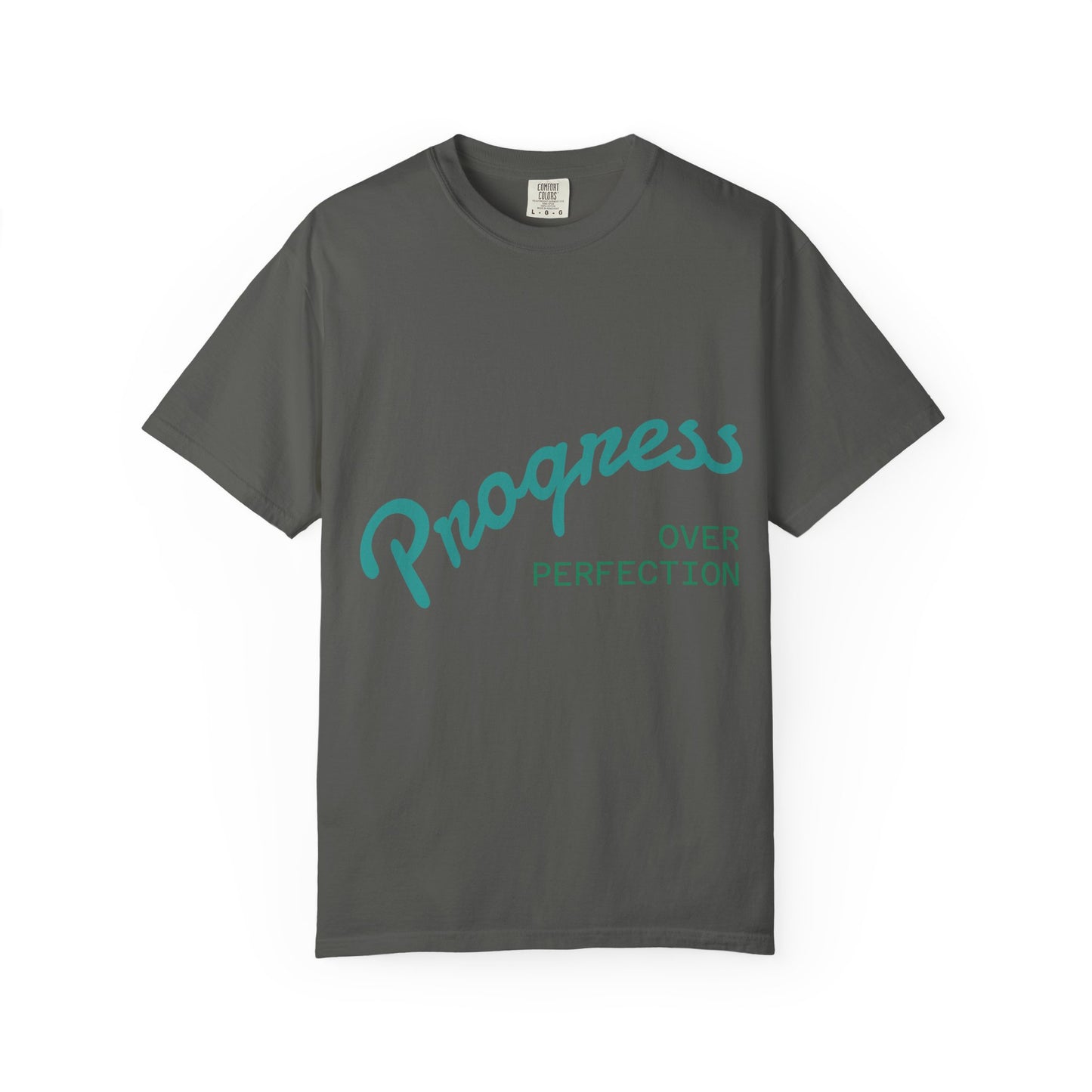 Progress Over Perfection T-Shirt — Motivational Graphic Tee