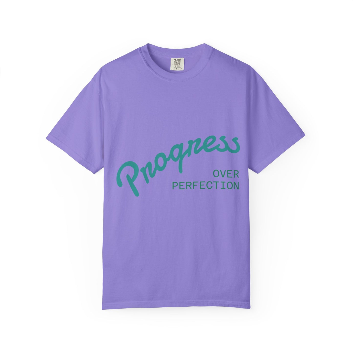 Progress Over Perfection T-Shirt — Motivational Graphic Tee