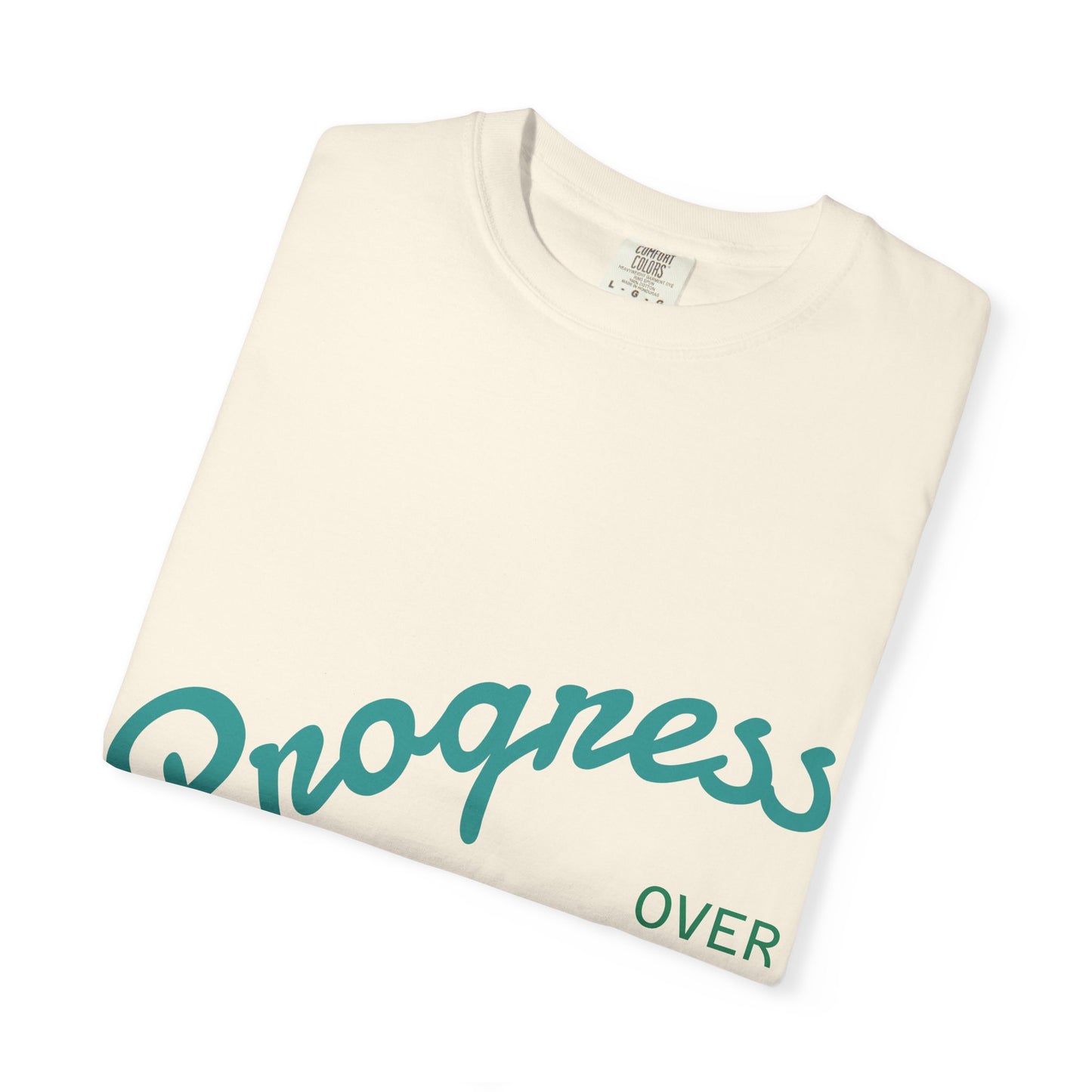 Progress Over Perfection T-Shirt — Motivational Graphic Tee