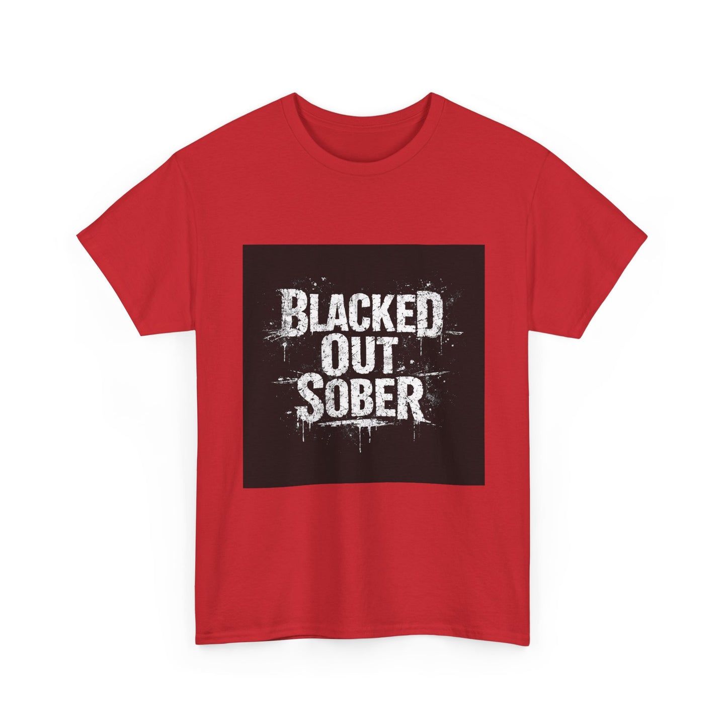 Blacked Out Sober T-Shirt