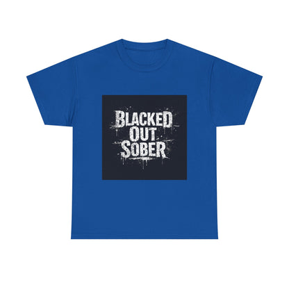 Blacked Out Sober T-Shirt