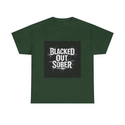 Blacked Out Sober T-Shirt