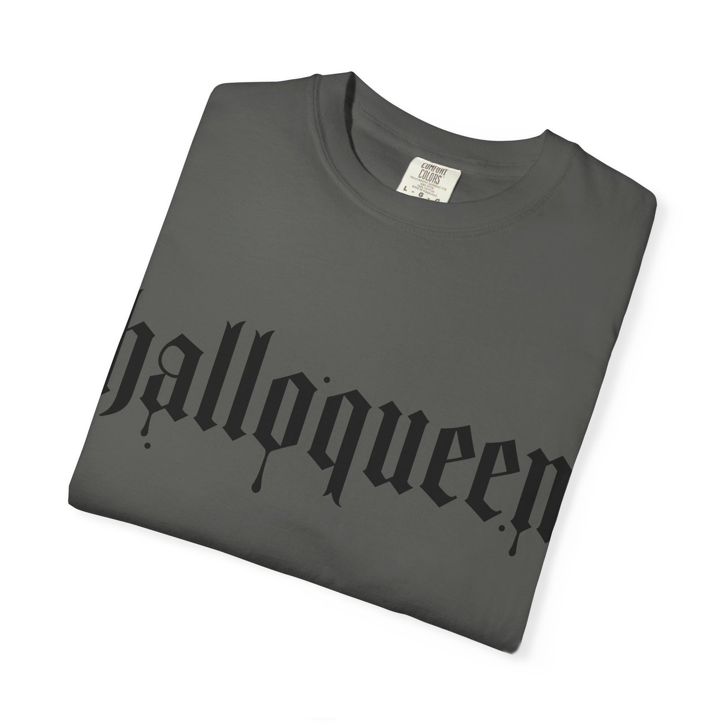 Halloqueen T-Shirt — "Spooky Season" Gothic Halloween Tee
