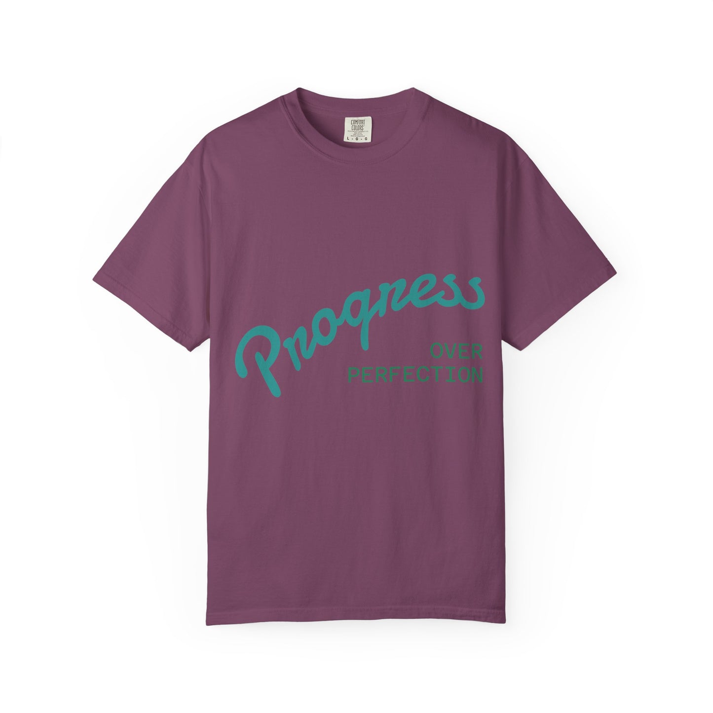 Progress Over Perfection T-Shirt — Motivational Graphic Tee