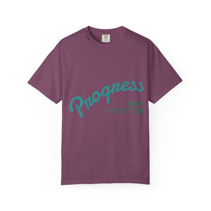 Progress Over Perfection T-Shirt — Motivational Graphic Tee