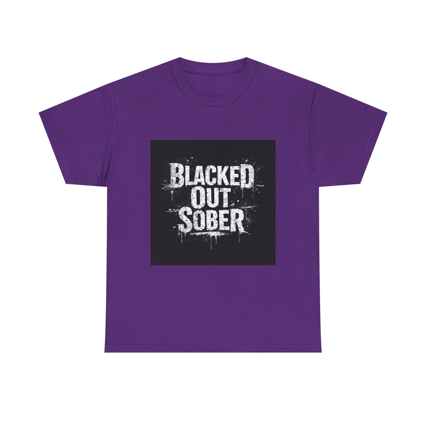 Blacked Out Sober T-Shirt
