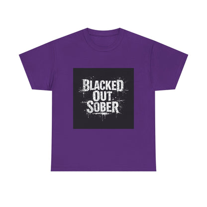 Blacked Out Sober T-Shirt