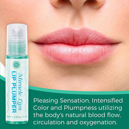 Holocuren Miracle Lips Plumper 0.33 oz – Rich Buttery Vitamin Formula for Fuller-Looking Lips