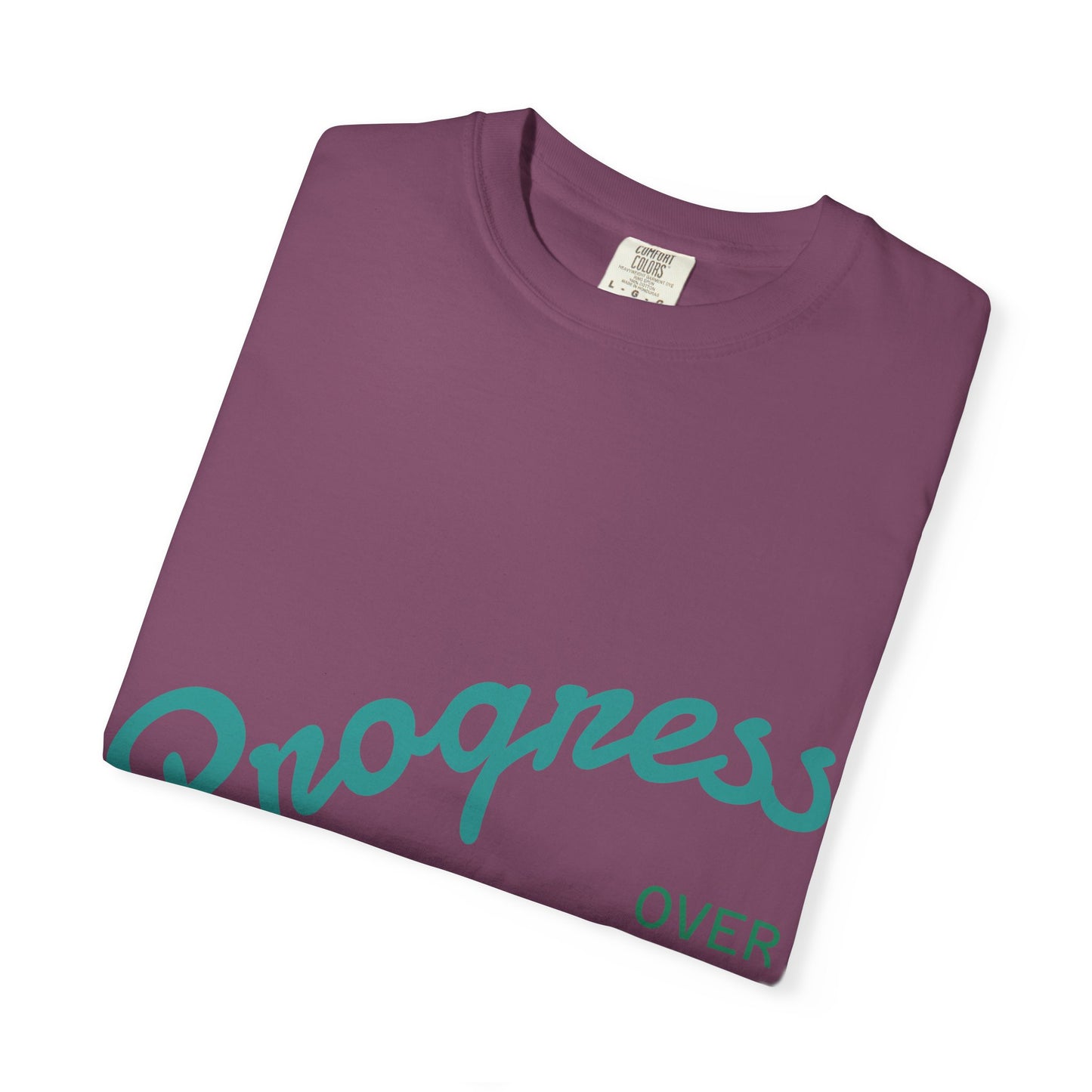 Progress Over Perfection T-Shirt — Motivational Graphic Tee