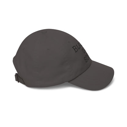 Dad Cap — "Blacked Out Sober" Embroidered Vintage Baseball Hat