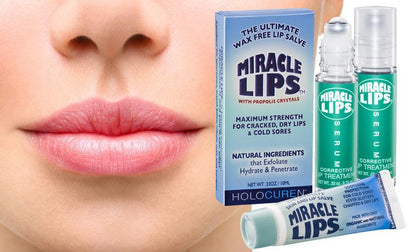 Holocuren Miracle Lips Salve & Serum Duo 0.33 oz – Repair & Maintain