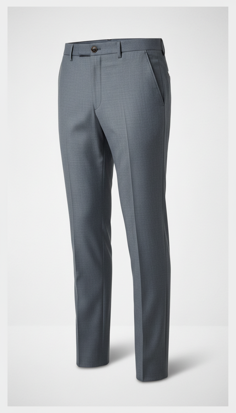 Slate Grey Tailored Trousers
